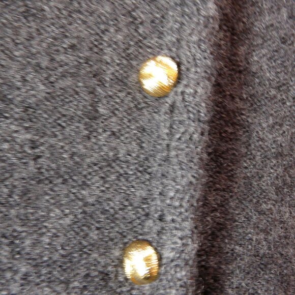 Karen Scott Pure Wool  Grey Cardigan - S - Picture 3 of 7
